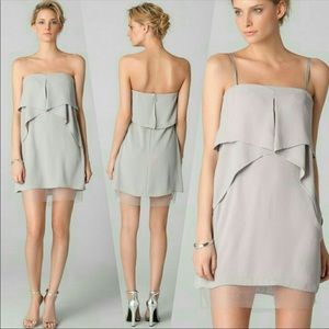 BCBG Grey Fei Fei Dress Sz 4